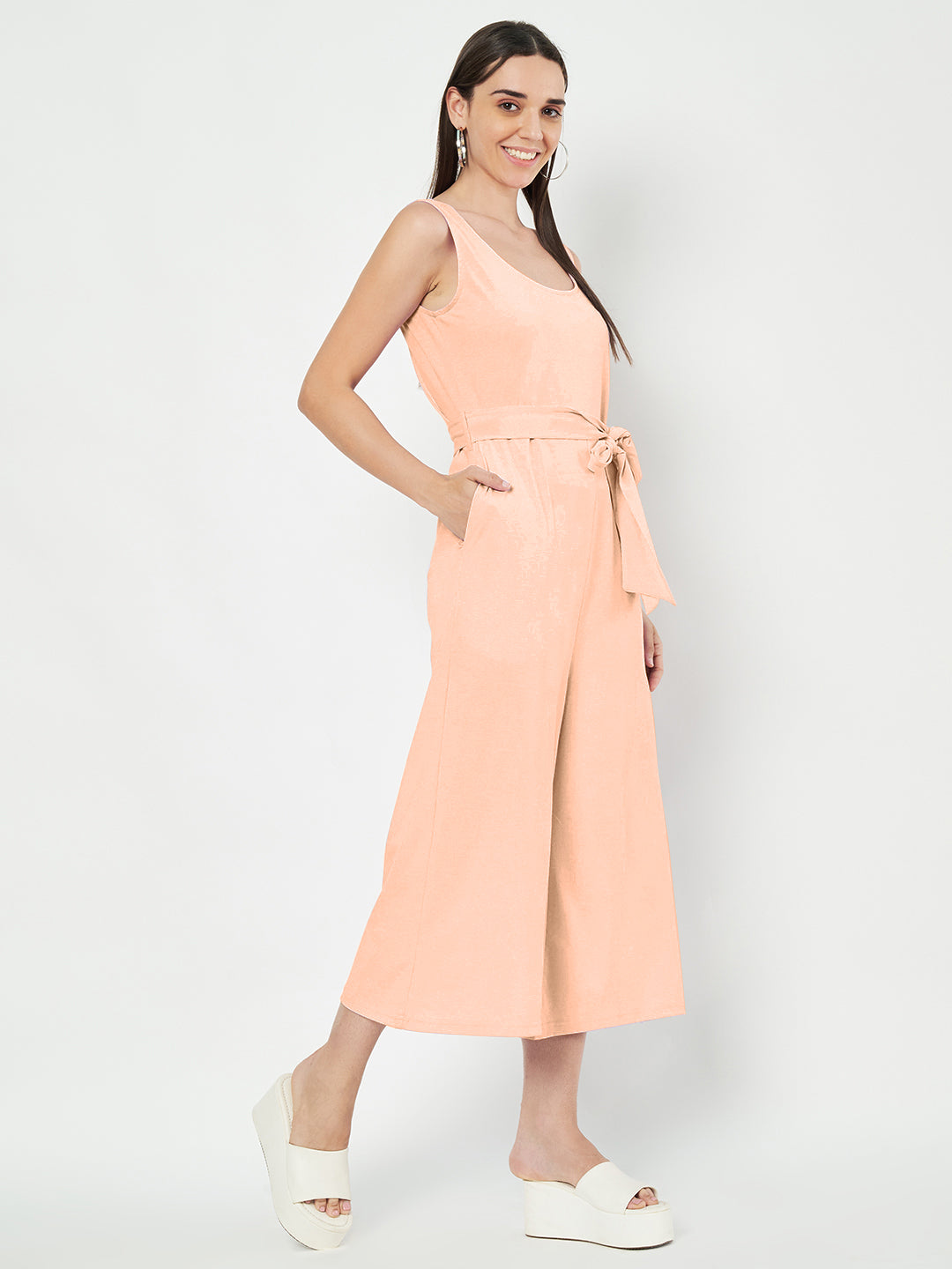 Jumpsuit with Midi Length
