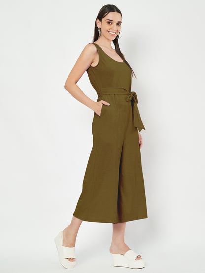 Jumpsuit with Midi Length