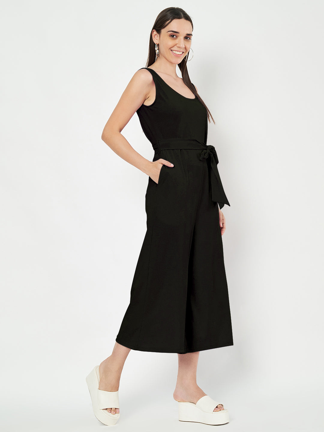 Jumpsuit with Midi Length