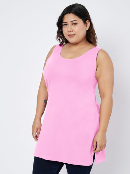 Plus Size Cotton Slip