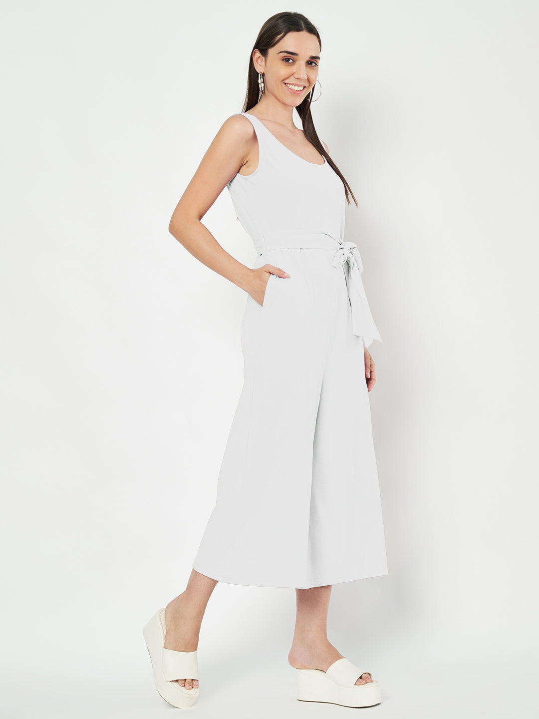 Jumpsuit with Midi Length