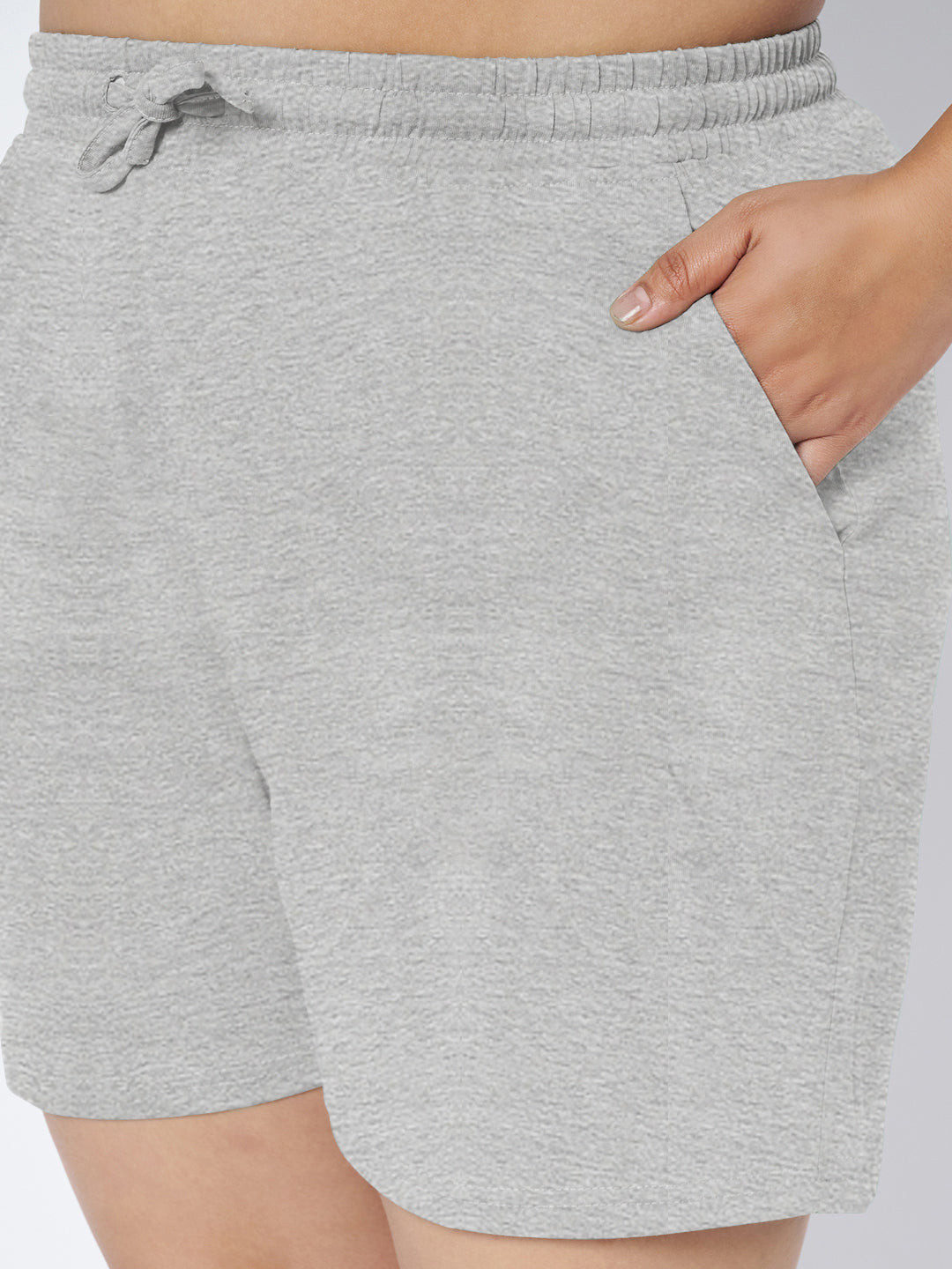 Plus Size Cotton Shorts