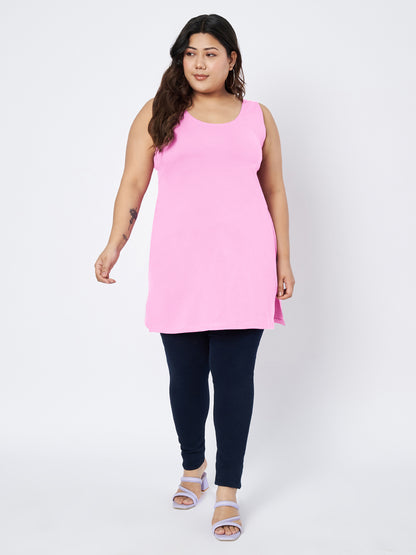 Plus Size Cotton Slip