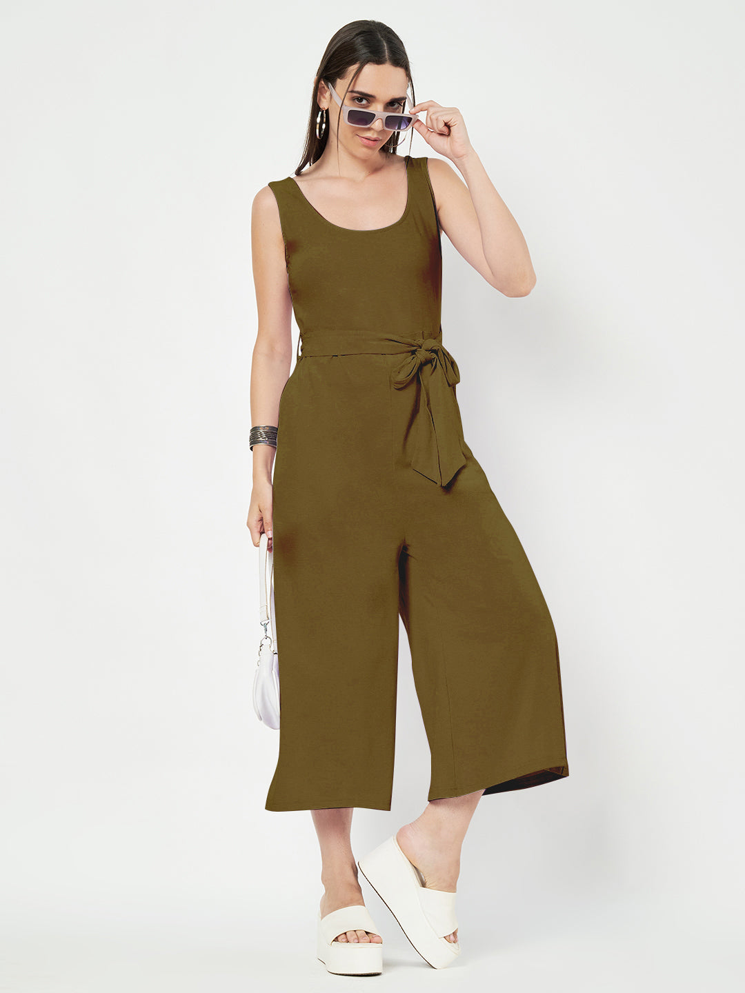 Jumpsuit with Midi Length