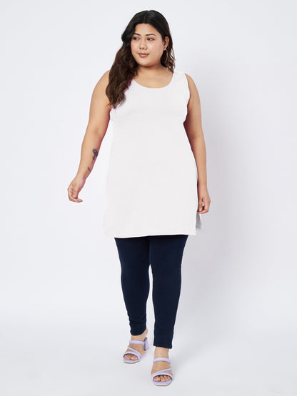 Plus Size Cotton Slip