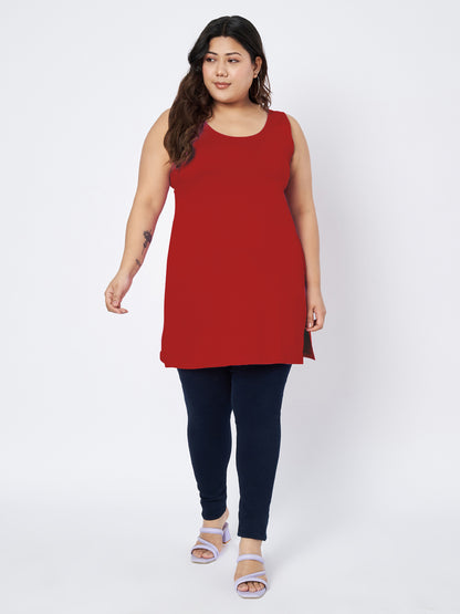 Plus Size Cotton Slip