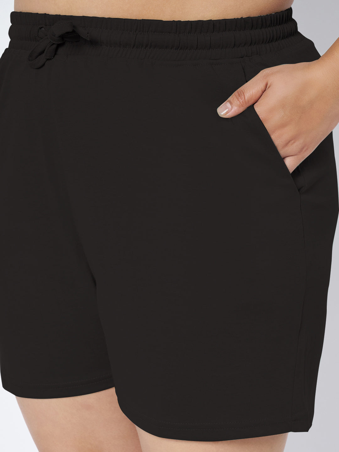 Plus Size Cotton Shorts