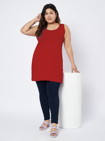 Plus Size Cotton Slip