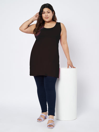 Plus Size Cotton Slip