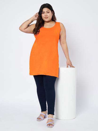 Plus Size Cotton Slip