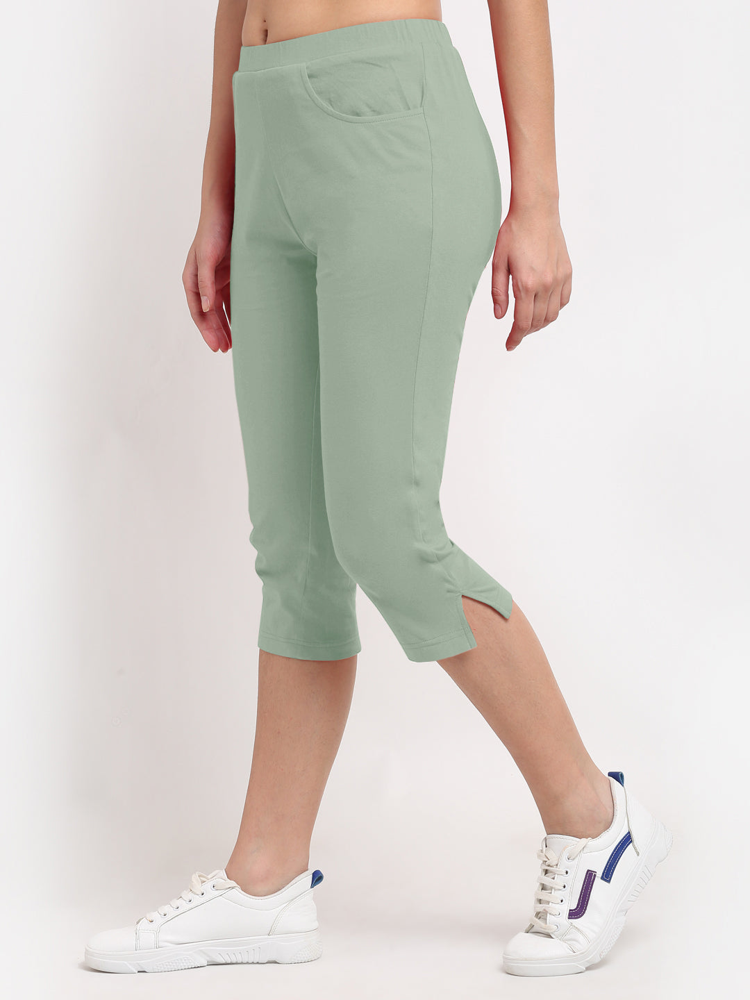 Pure Cotton Capris