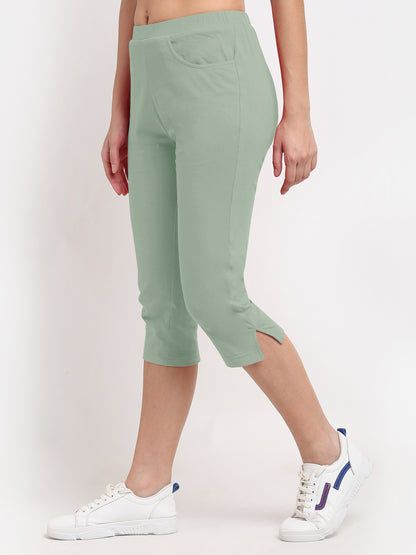 Pure Cotton Capris