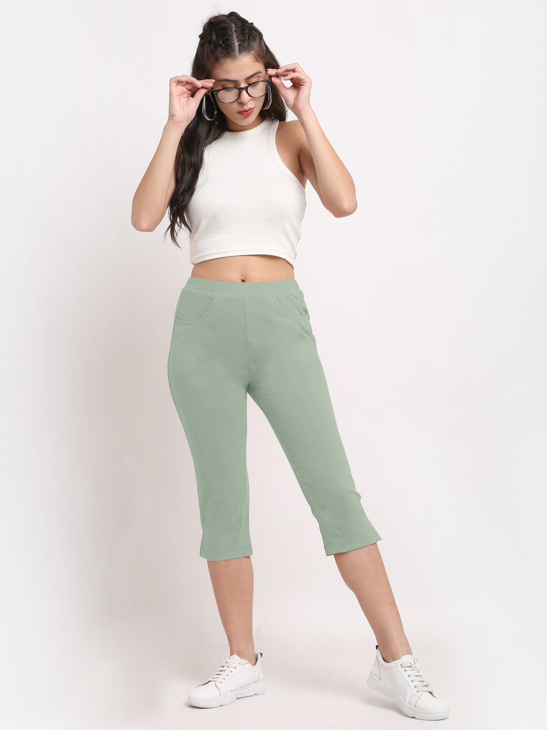 Pure Cotton Capris