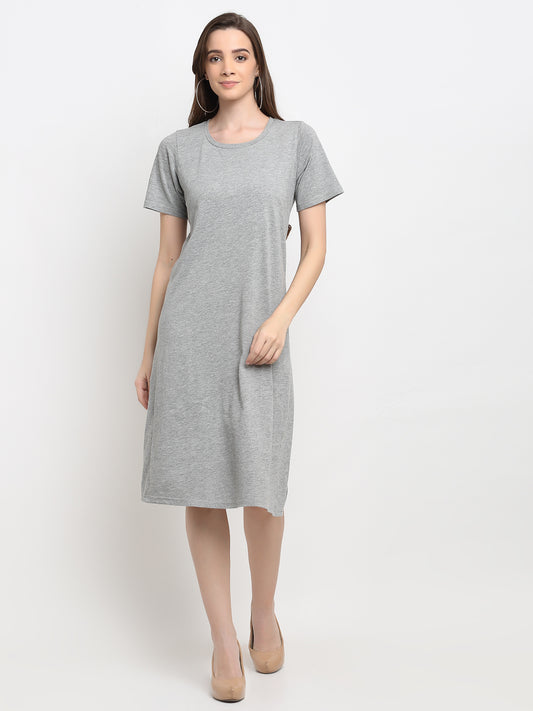 A-Line Midi Dress