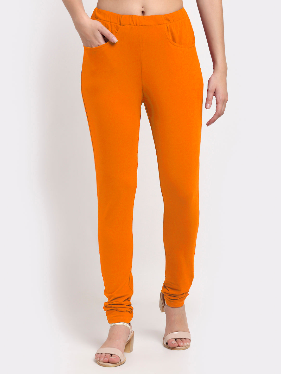 Cotton Ankle-Length Leggings