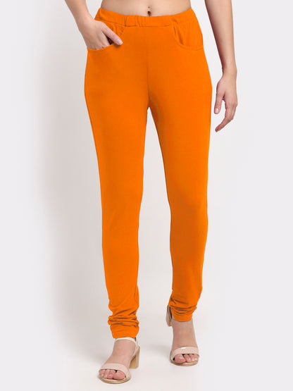 Cotton Ankle-Length Leggings