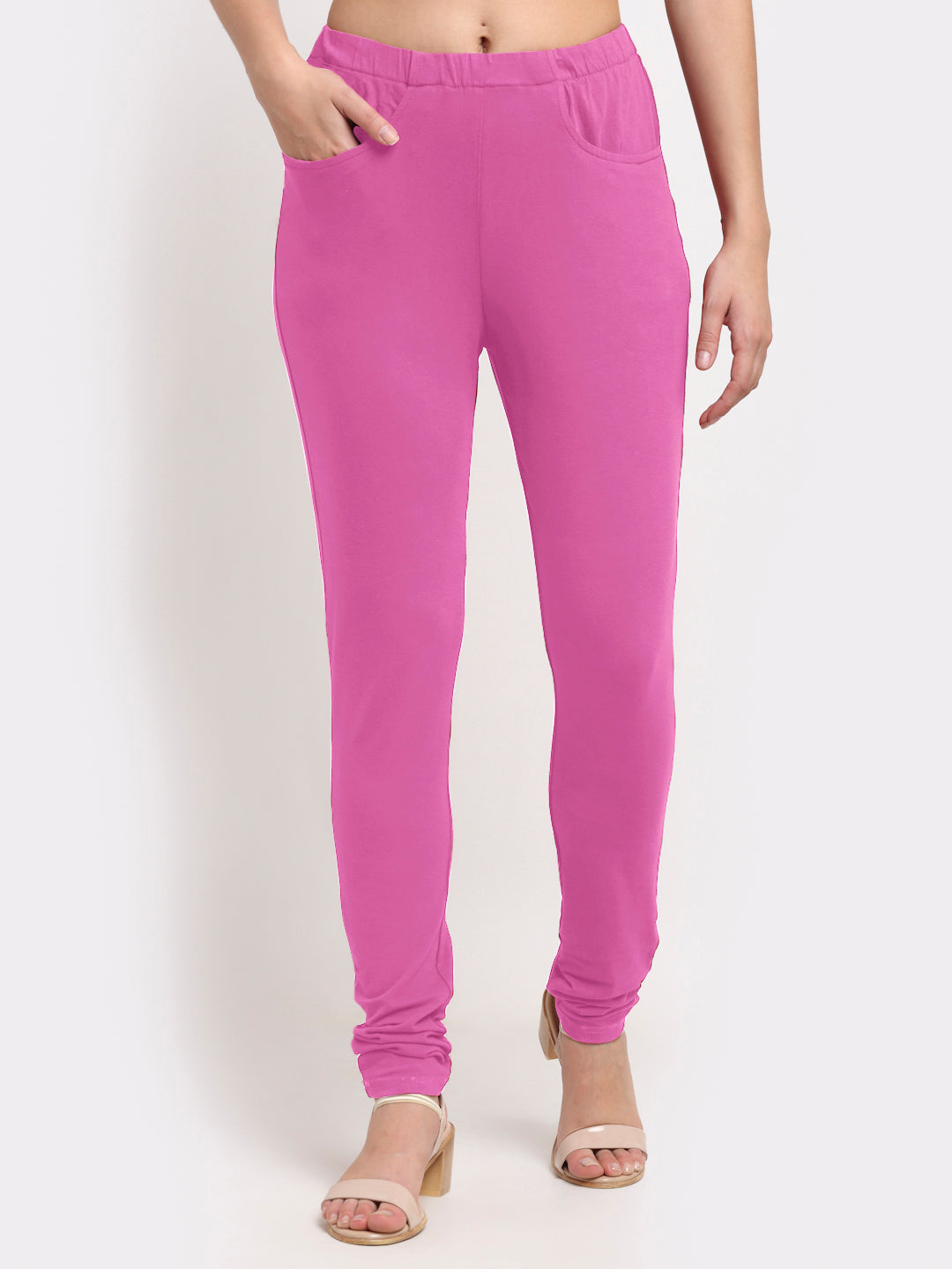 Cotton Ankle-Length Leggings