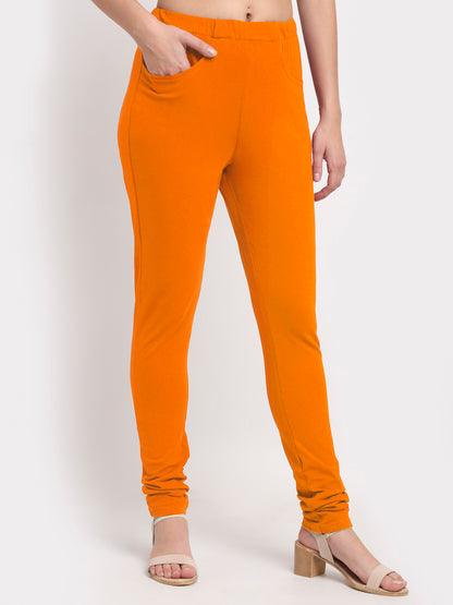 Cotton Ankle-Length Leggings