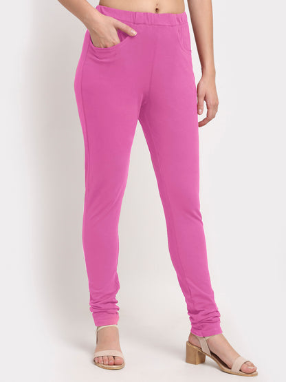 Cotton Ankle-Length Leggings