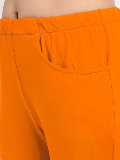 Cotton Ankle-Length Leggings