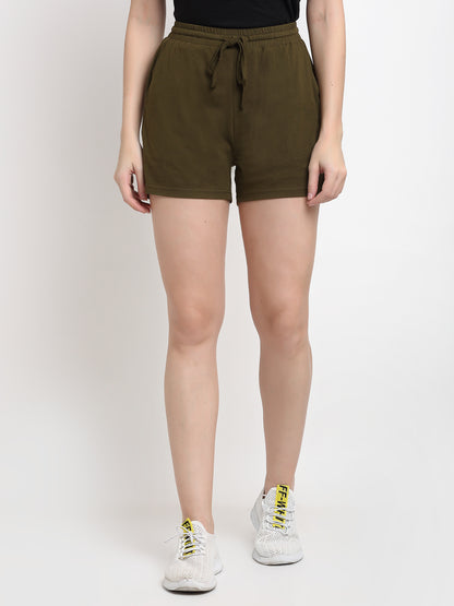 Cotton Regular Fit Shorts