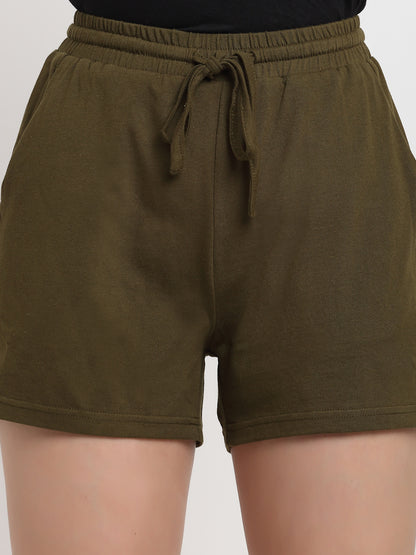 Cotton Regular Fit Shorts