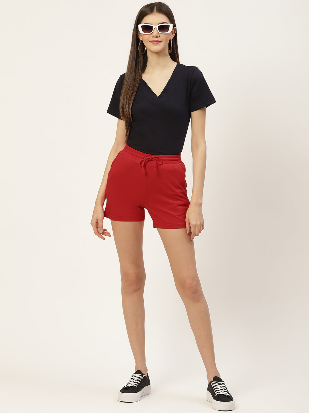 Cotton Regular Fit Shorts