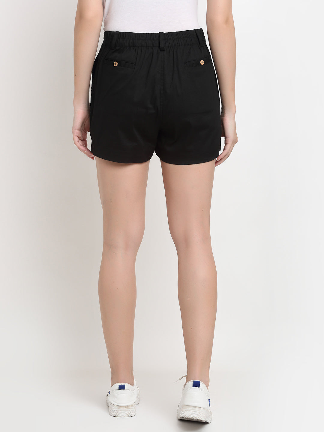 Solid Regular Shorts