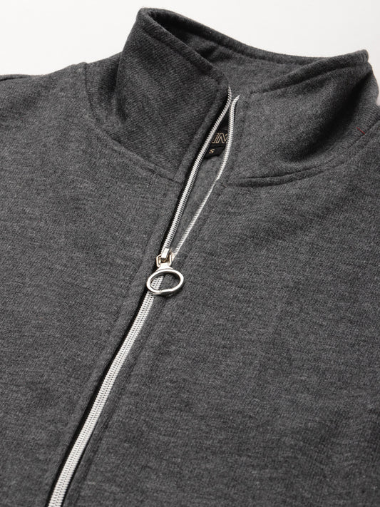 Solid Tailored Sleeveless Fleece Jacket