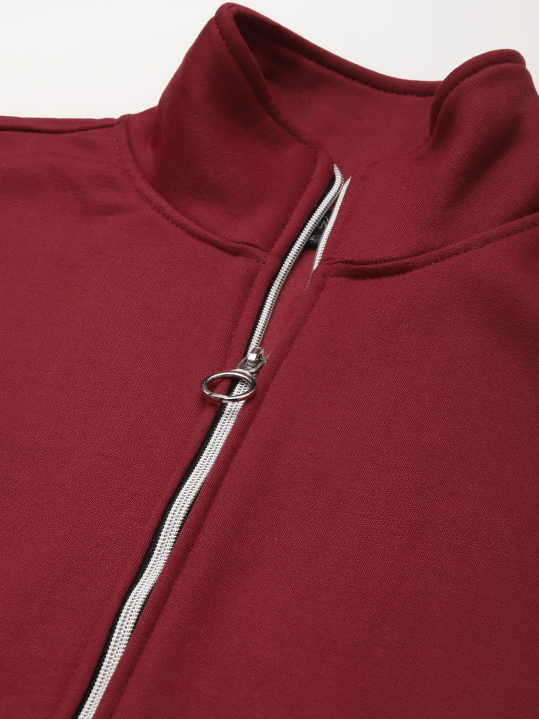 Solid Tailored Sleeveless Fleece Jacket