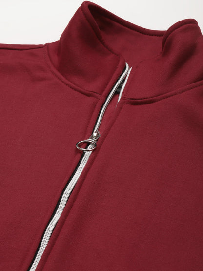 Solid Tailored Sleeveless Fleece Jacket