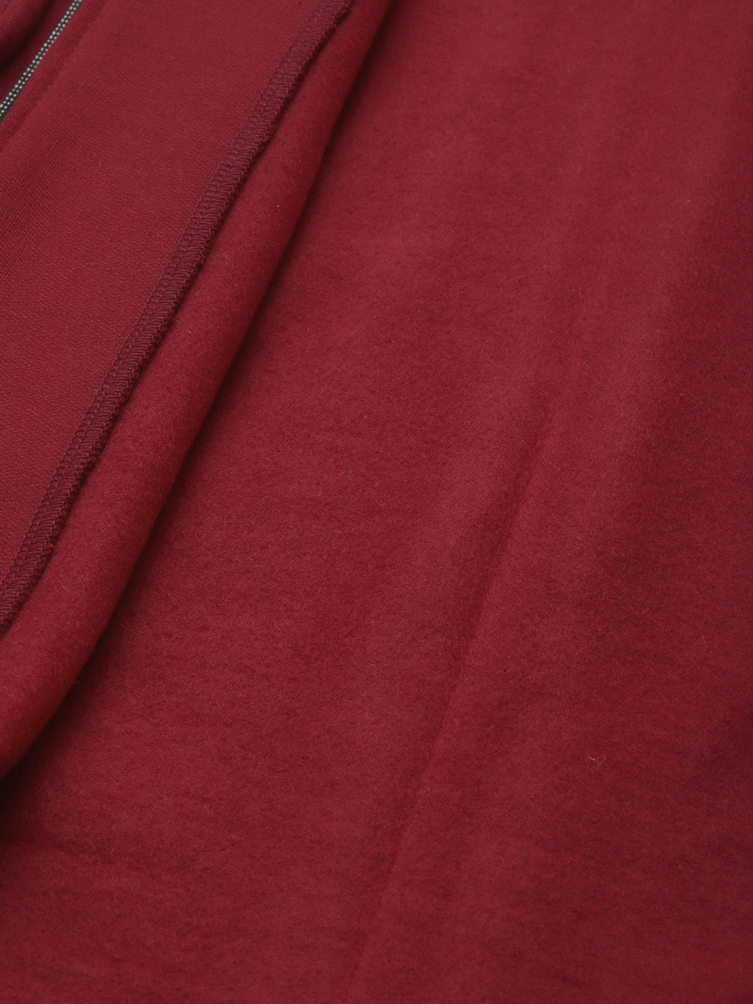 Solid Tailored Sleeveless Fleece Jacket