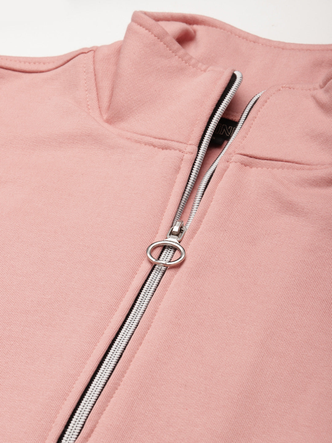 Solid Tailored Sleeveless Fleece Jacket