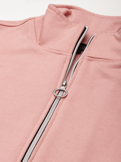 Solid Tailored Sleeveless Fleece Jacket