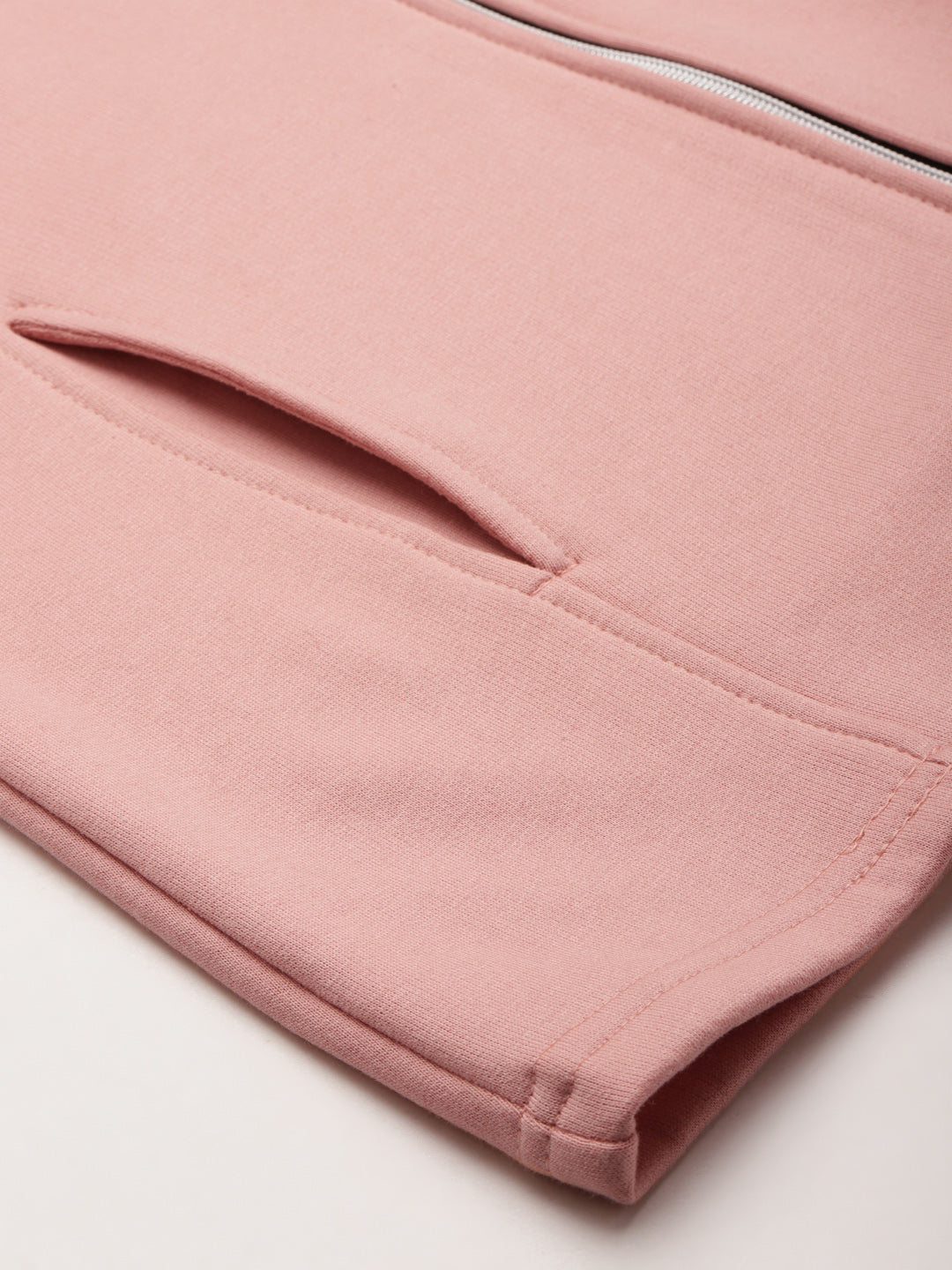 Solid Tailored Sleeveless Fleece Jacket