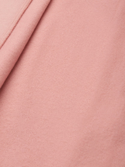 Solid Tailored Sleeveless Fleece Jacket