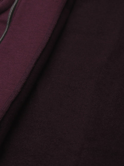 Solid Tailored Sleeveless Fleece Jacket
