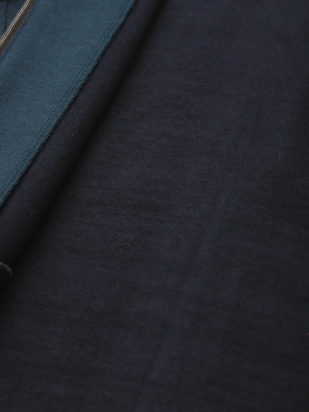 Solid Tailored Sleeveless Fleece Jacket