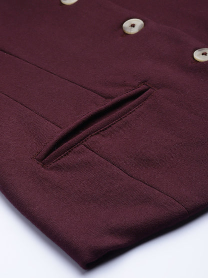 V-Neck Fleece Waistcoat