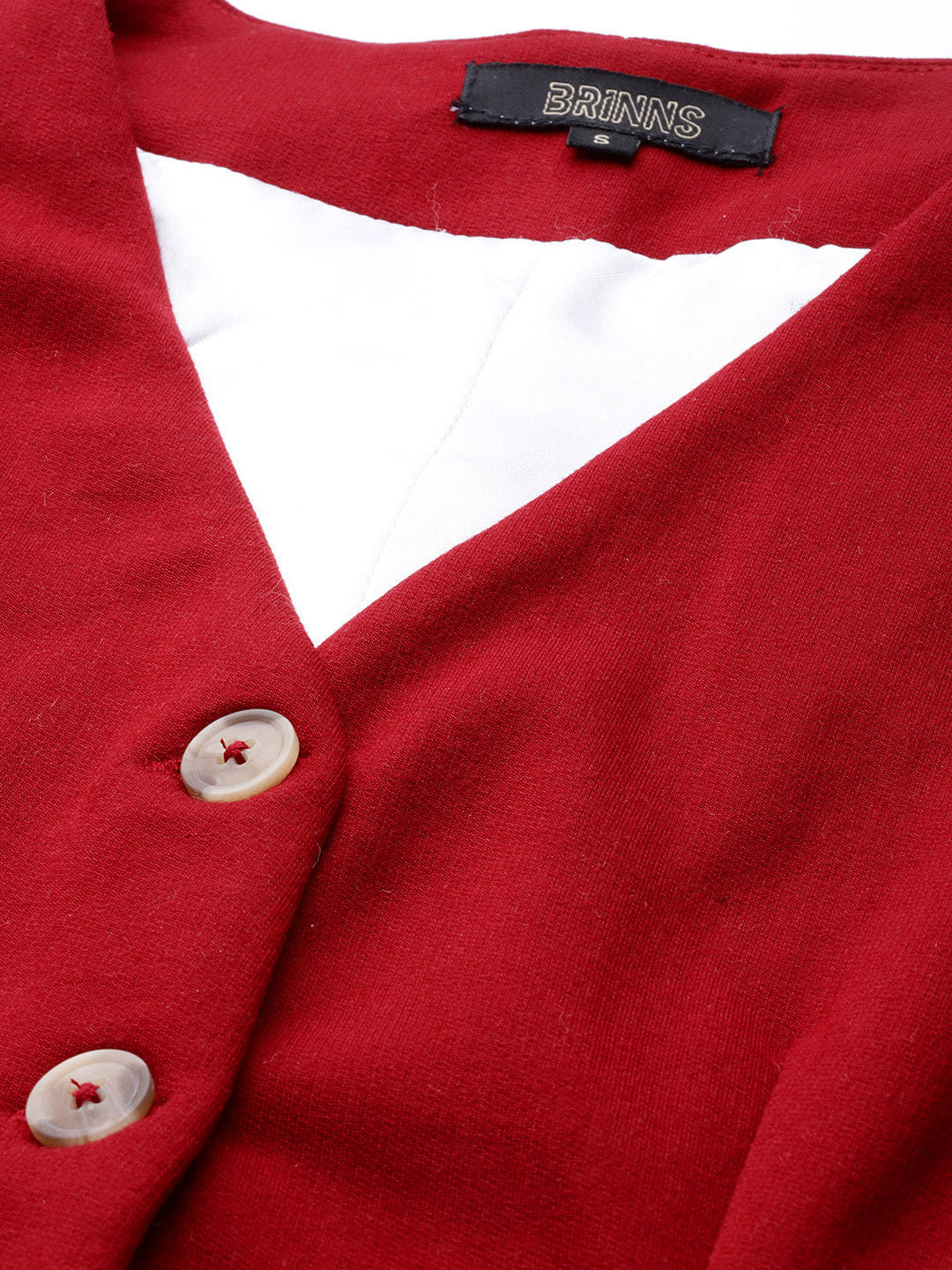 V-Neck Fleece Waistcoat