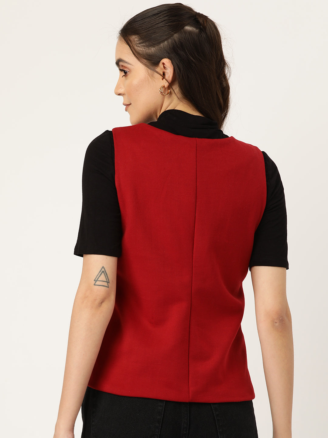 V-Neck Fleece Waistcoat