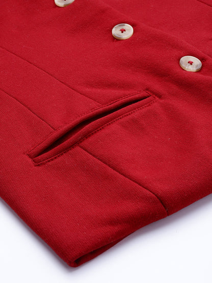 V-Neck Fleece Waistcoat