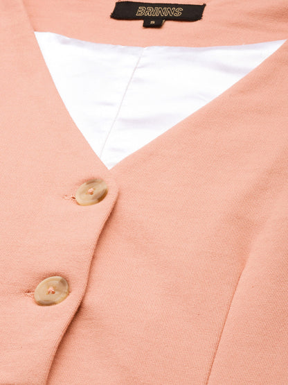 V-Neck Fleece Waistcoat