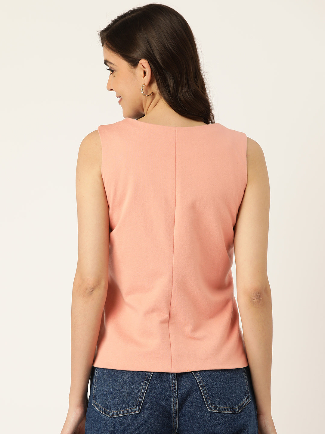 V-Neck Fleece Waistcoat