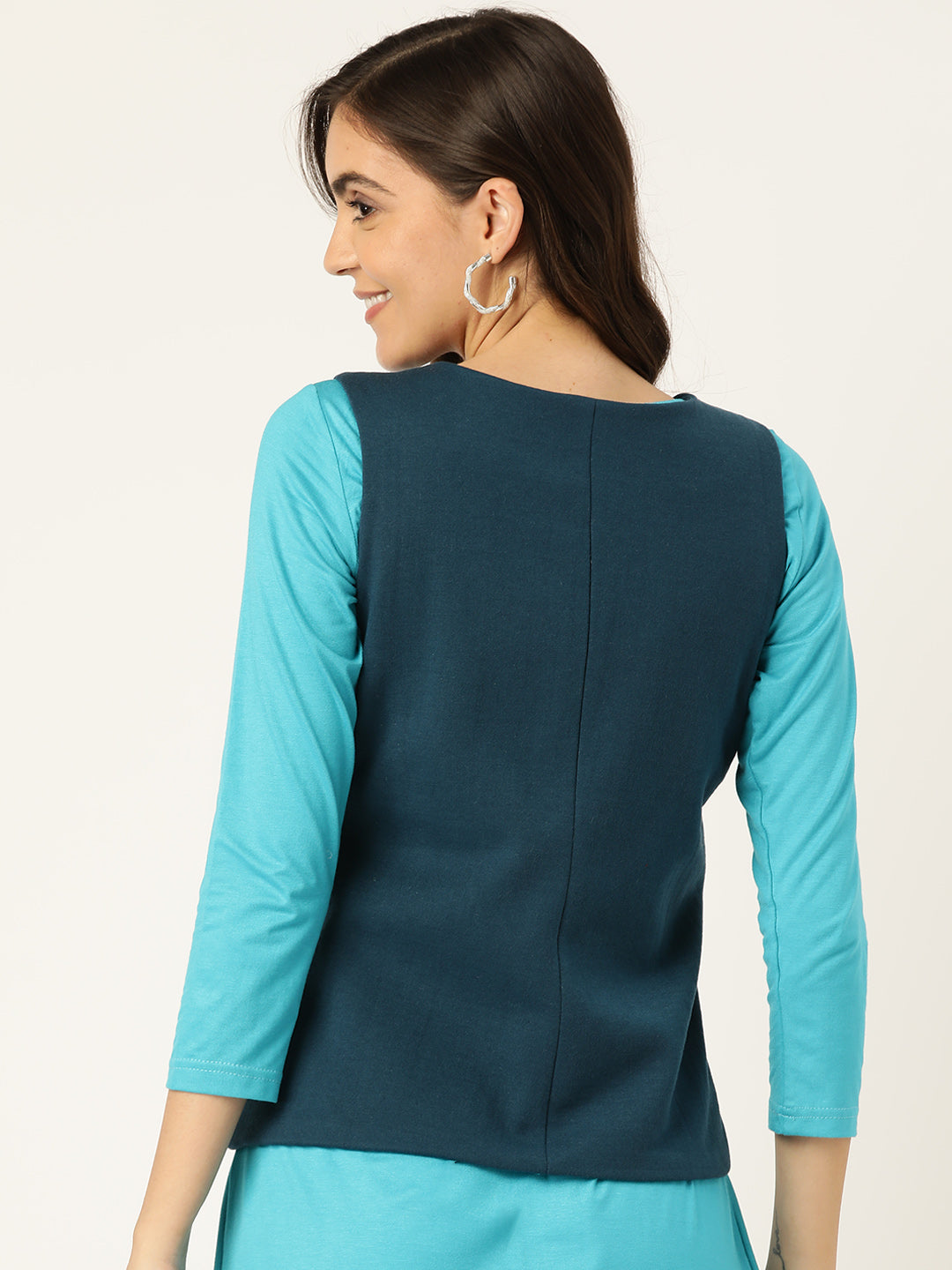 V-Neck Fleece Waistcoat
