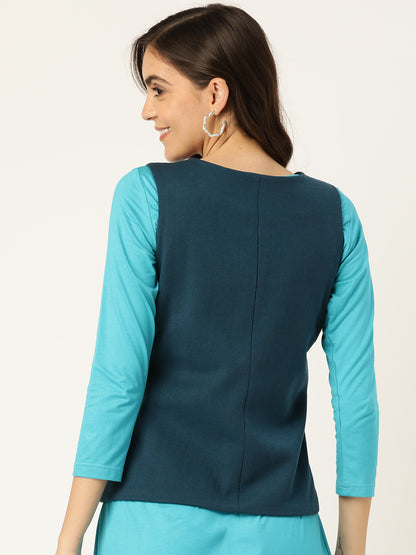 V-Neck Fleece Waistcoat