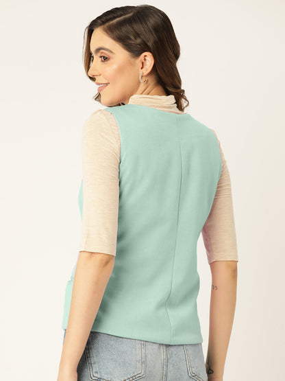 V-Neck Fleece Waistcoat