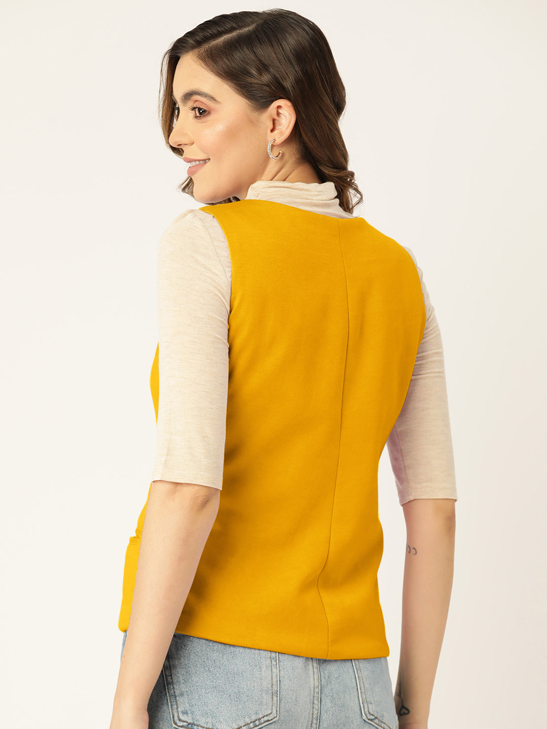 V-Neck Fleece Waistcoat