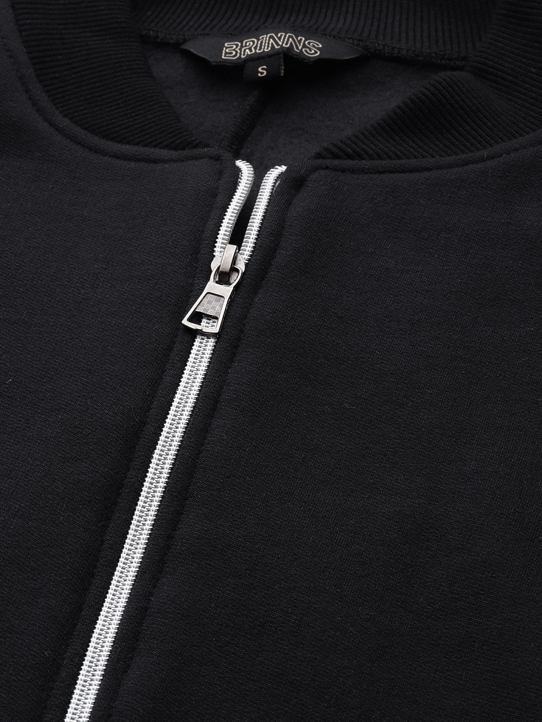 Henley Collar Sleeveless Fleece Zip Detail Tailored Jacket