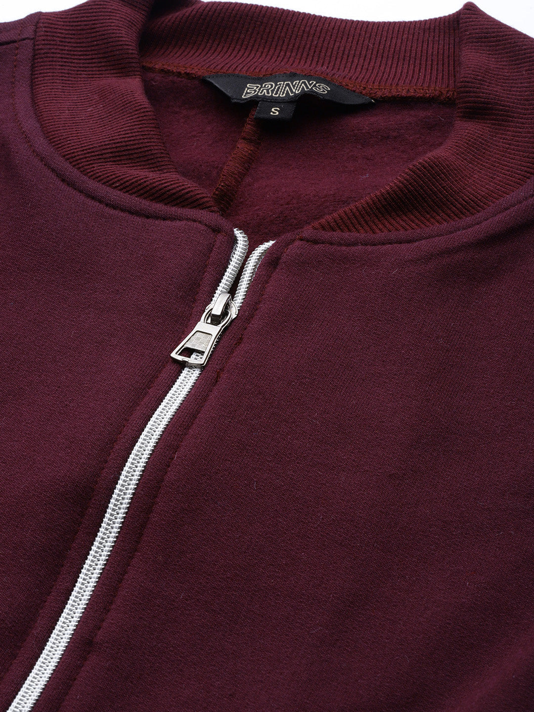 Henley Collar Sleeveless Fleece Zip Detail Tailored Jacket